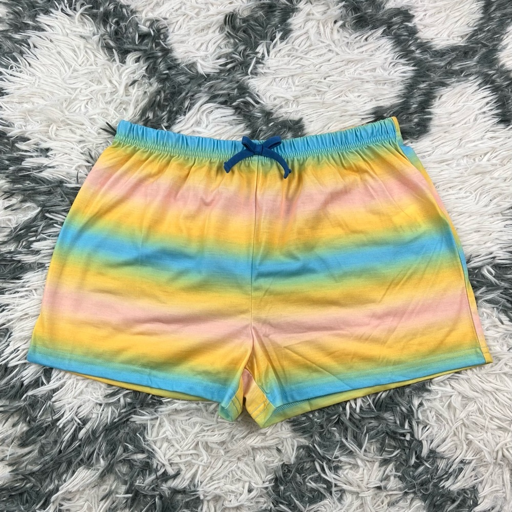 Lucky Brand Kid Girls Multi-color Pajama Shorts Size L (14-16)
